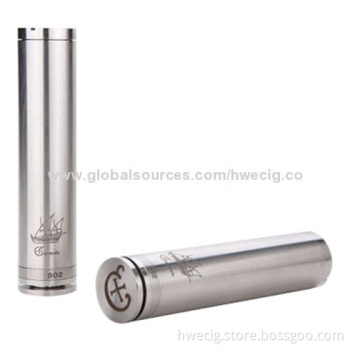 Hongwei 2013 Top Design Full Mechanical Mod Mini Electric Vapor E Cigarettes, CE and RoHS Marks